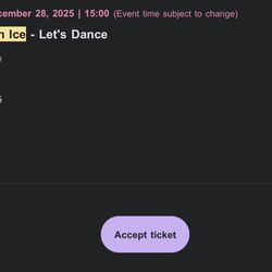 Disney On Ice Sunday December 28