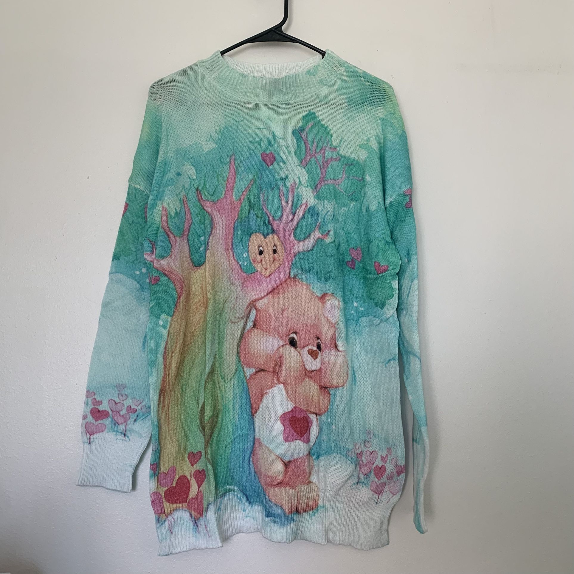 Care Bears Share A Smile Long Sleeve Sweater