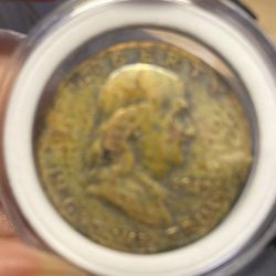 Key Date. 1949Franklin Half Dollar Error And Monster Toning