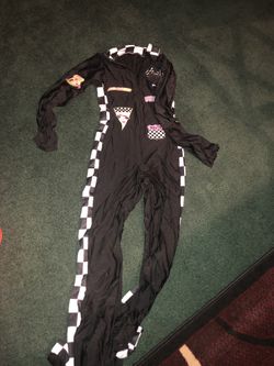 Halloween women's nascar driver jumpsuit - medium