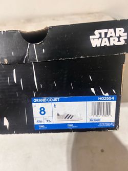 Adidas Grand Court Star Wars Sneakers Size 8