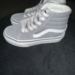 Vans Gray High Top Tennis Shoes 