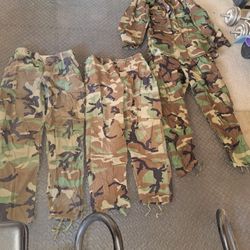 Military BDUs Camouflage Pants