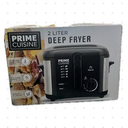 2 Liter Deep Fryer (ASK FOR PHOTOS; ITEM IS UNOPEN) 