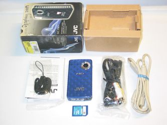 JVC Picsio GC-FM1 HD Video compact Camcorder 8MP Camera