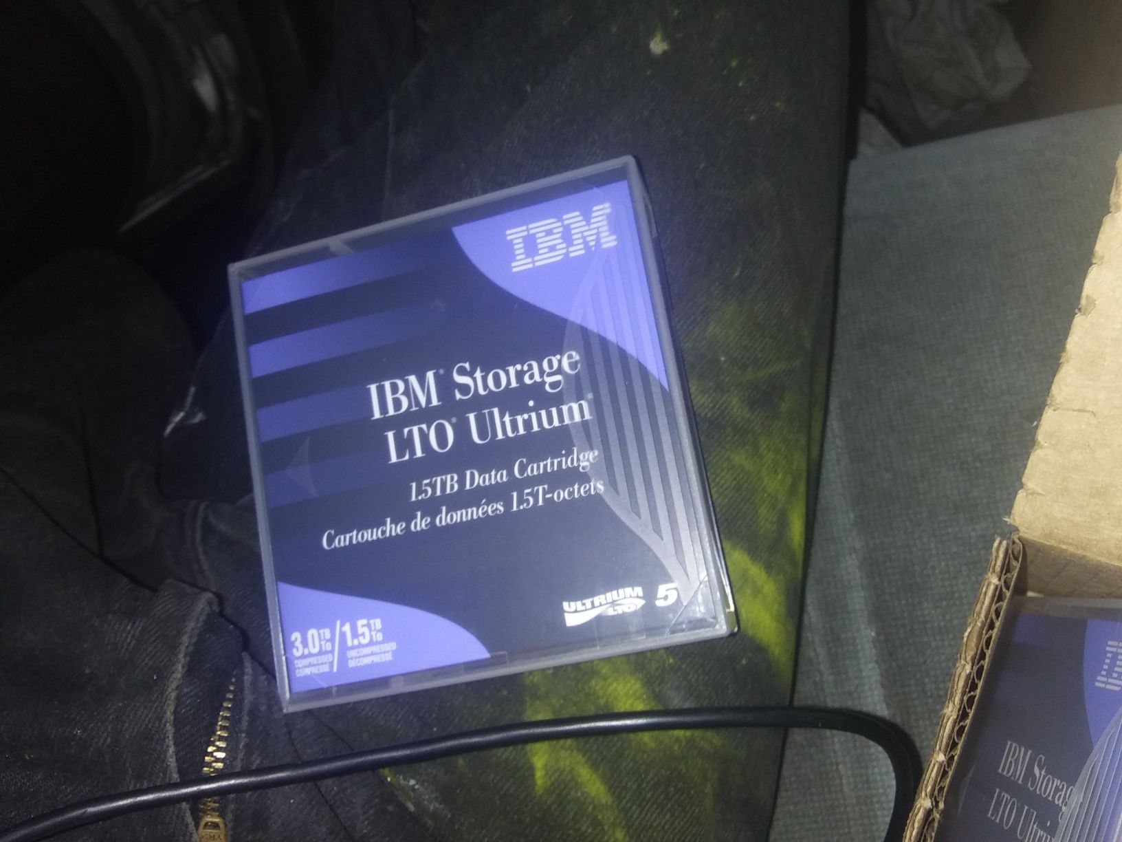 IBM LTO Ultrium 5 1.5\3.0tb data cartridges 5 pk