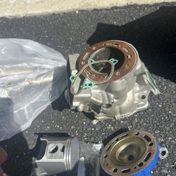 new piston and rings