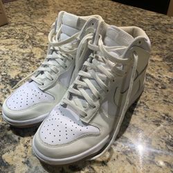 high too dunks size 8