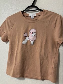 Cute brown tee
