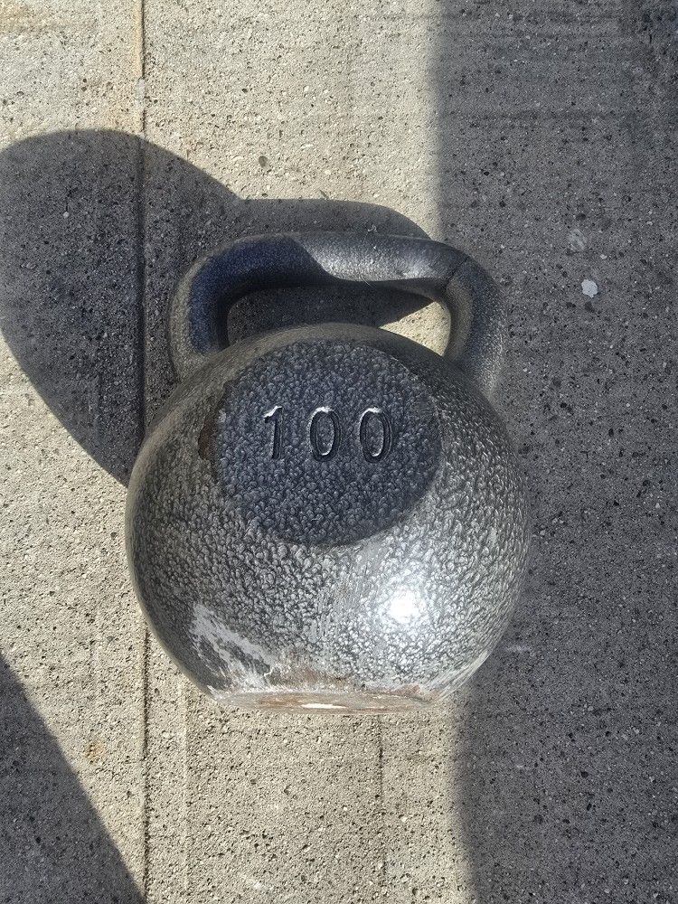 100lb pound Kettlebell