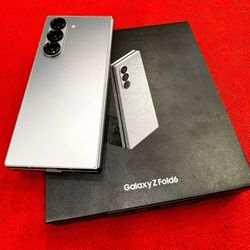 Samsung Galaxy Z Fold 6 Unlocked, FREE Smartwach/ Headphones. Pay $1 Today Rest in payments. NO CREDIT NEEDED FINANCING