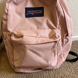 Pastel Pink JANSPORT Backpack 