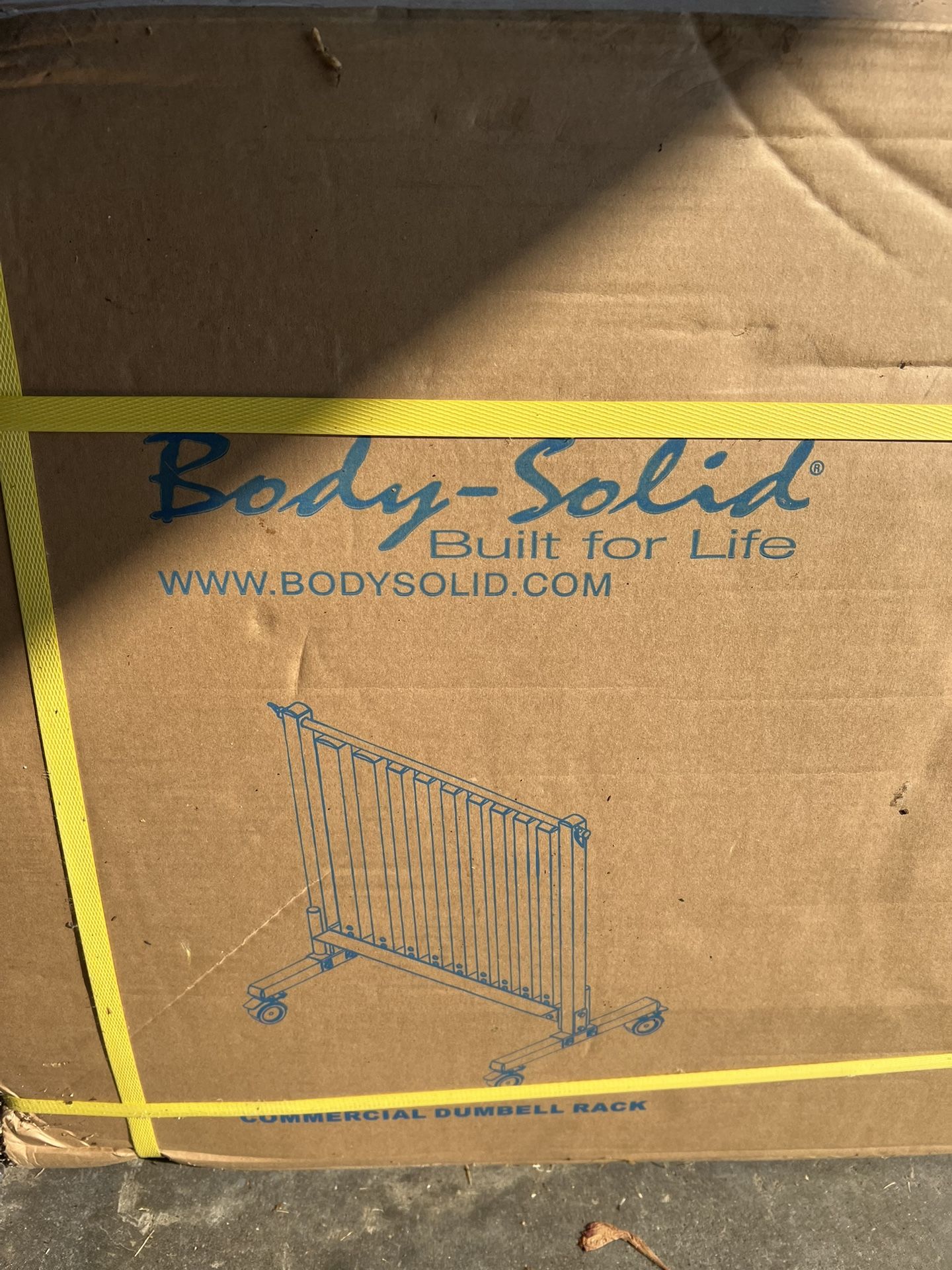 Body-solid Commercial Dumbbell Rack