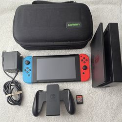 Nintendo Switch (V1)With Accessories 