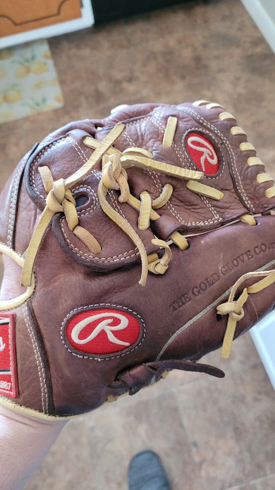Real Leather Baseball Glove