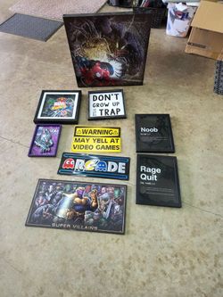 Pending  pickup-Gaming/Super Hero Art