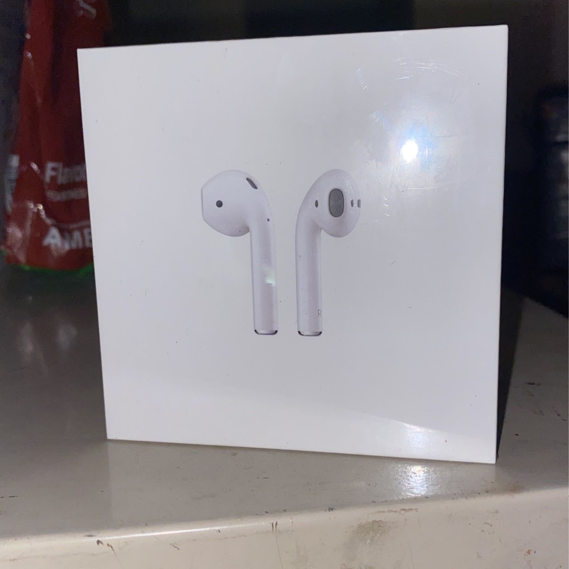 2nd generation wireless apple air pods headphones with charging case