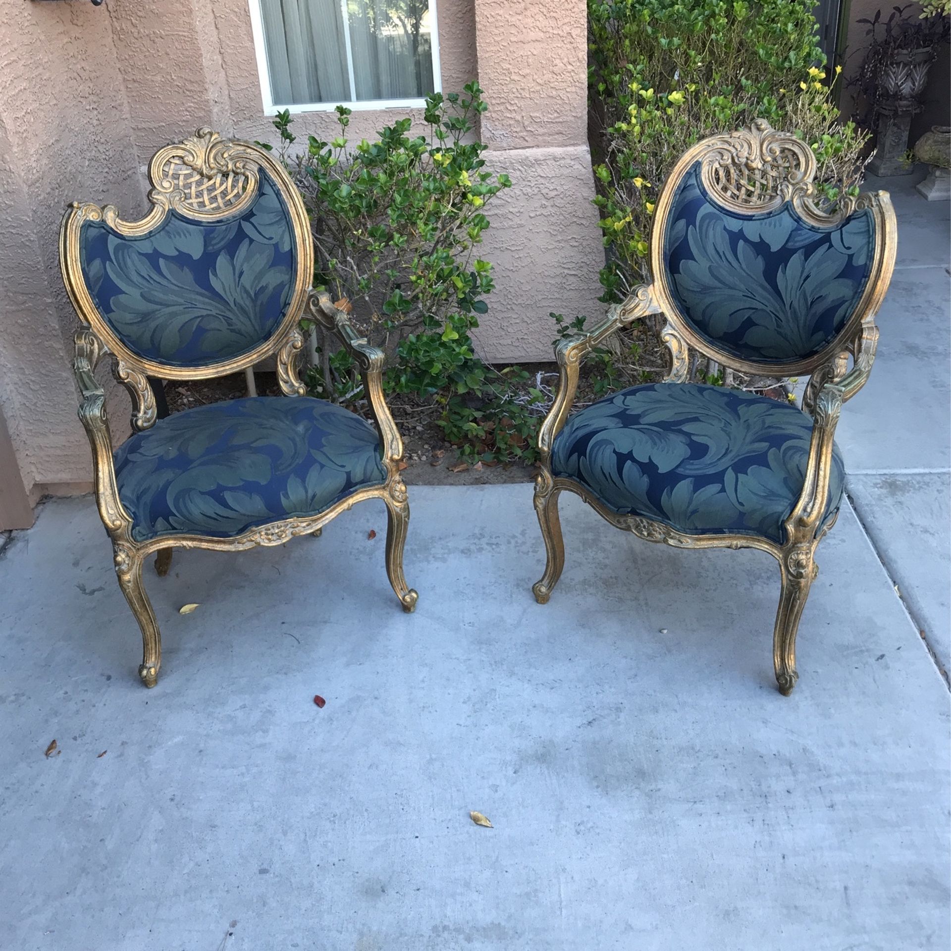 Antique chairs.
