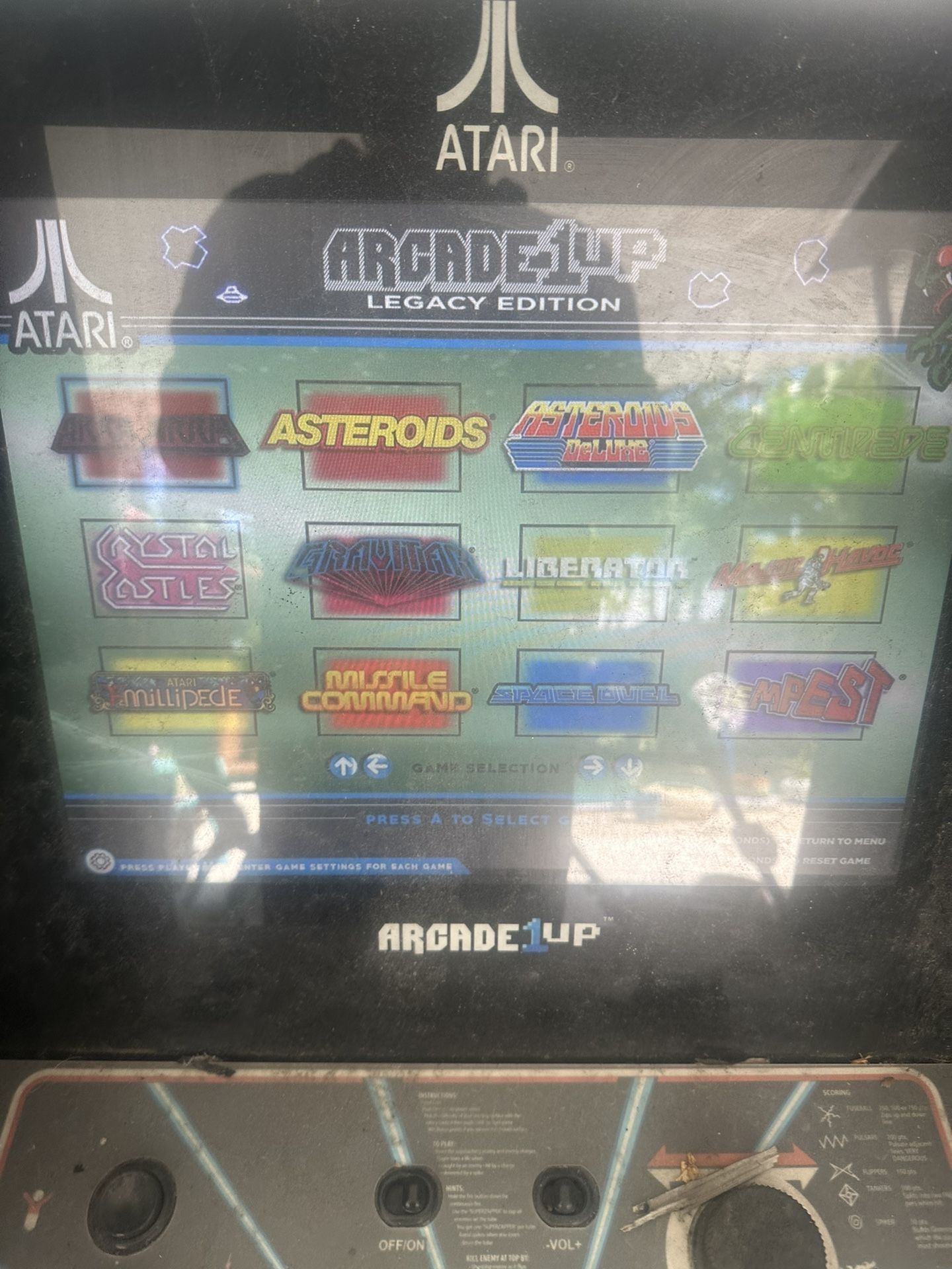 Arcade 1 Up With Multiple Games
