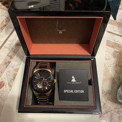 Rose Gold and black Bvl0va Men’s watch