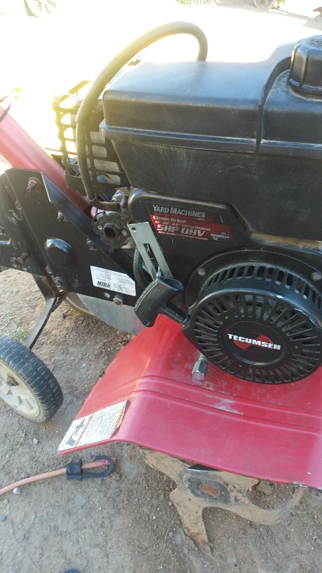 Yard machine 24 inch tiller for Sale in Phoenix, AZ OfferUp