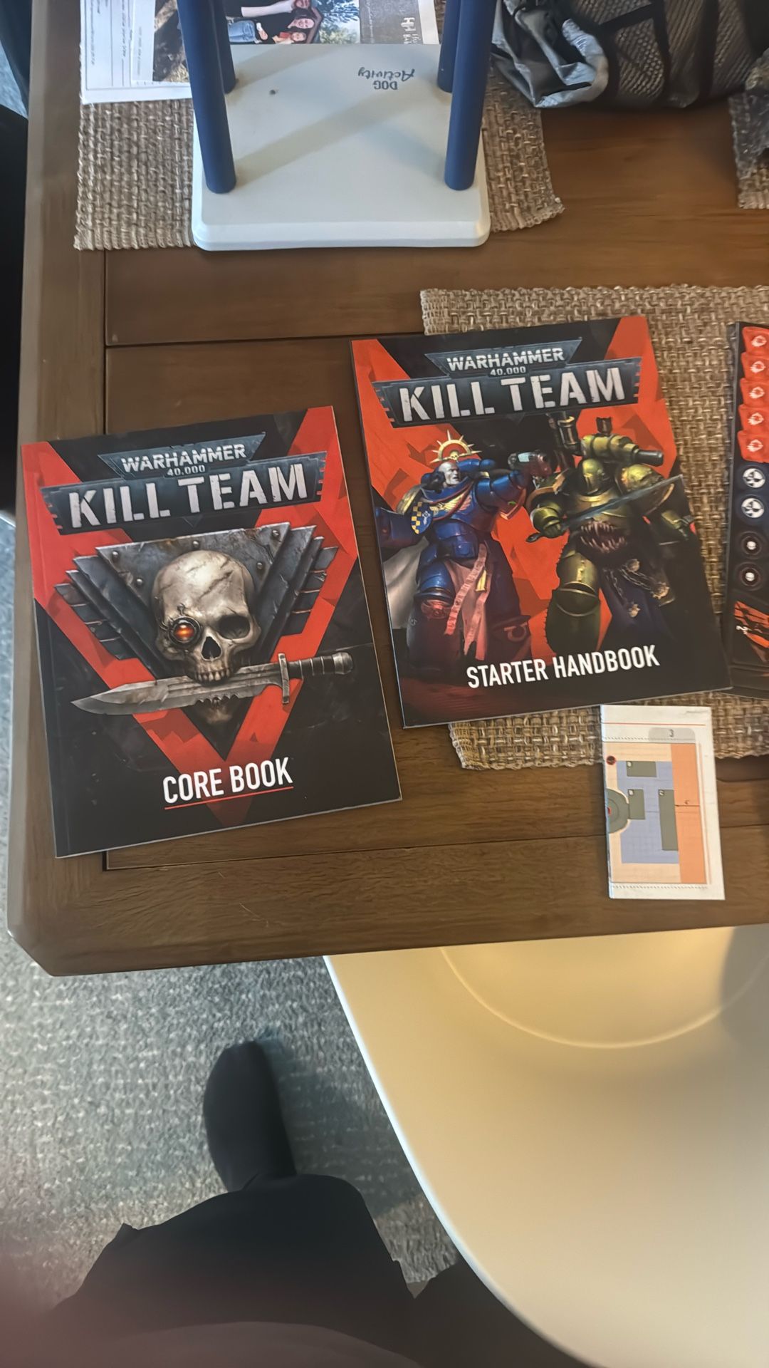 Killteam Core Rule Book, Starter Book, Tokens, And Mission cards