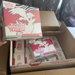 Pokemon TCG: Scarlet & Violet - WHITE FLARE Elite Trainer Box FACTORY SEALED ETB