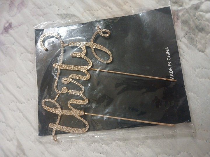 Thirty Birthday Cake Topper