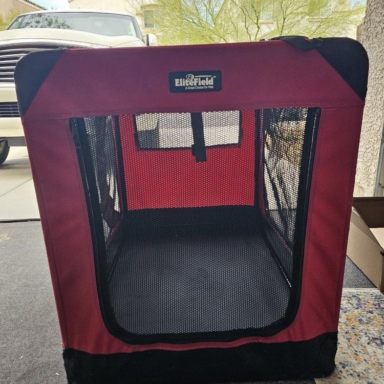 Xtra Large Soft Collapsible Dog Crate