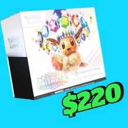 Prismatic Evolutions ETB (Pokemon Center)