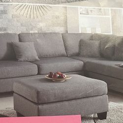 Gray sofa