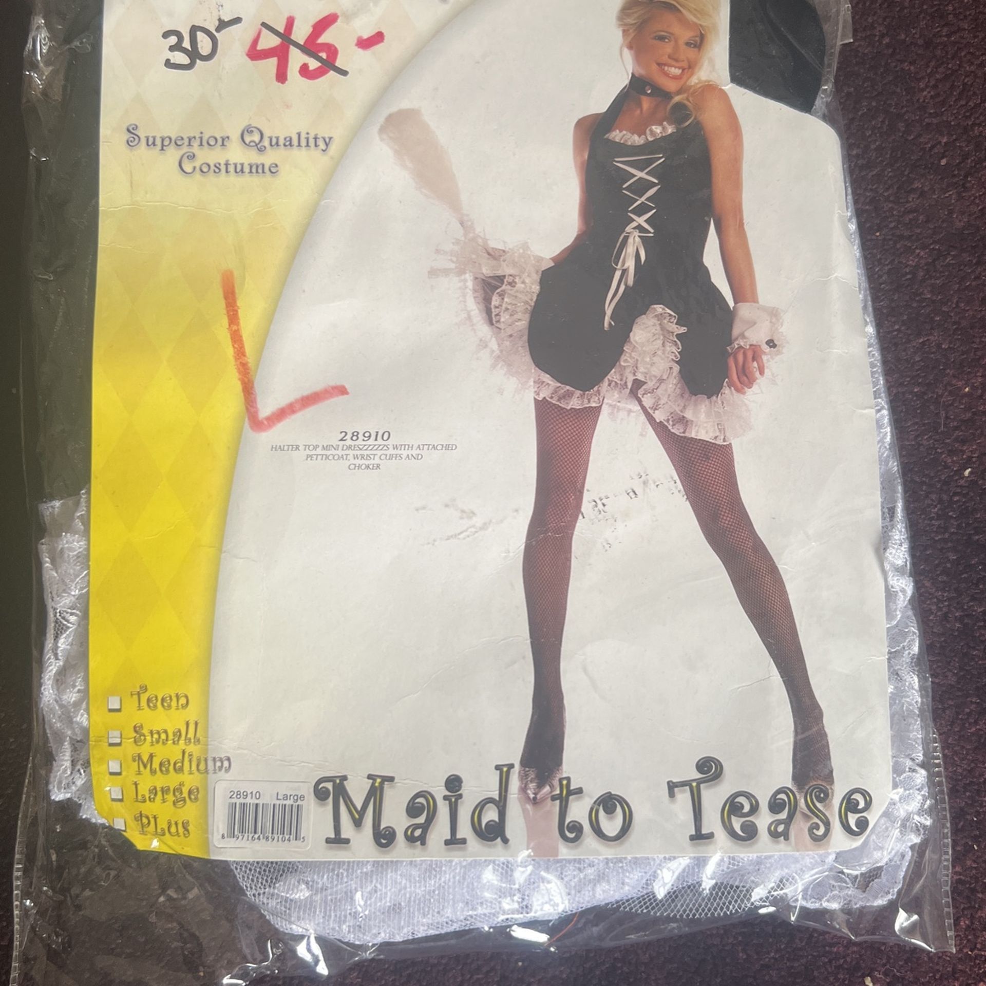 Halloween Costume Maid To Tease 😛