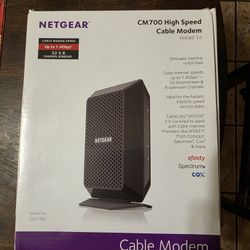 Netgear CM700 HIGH SPEED CABLE MODEM