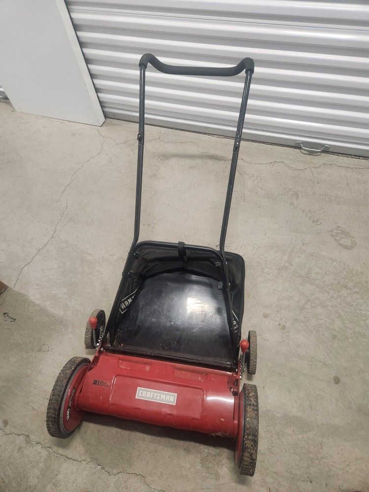 Craftsman 18 Inch Reel Push Mower
