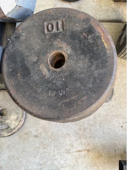 Dumbbell plates and bars