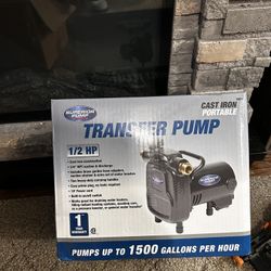 Water Transfer Pump 