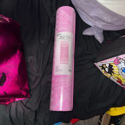 Pink Mandala Print Yoga Mat