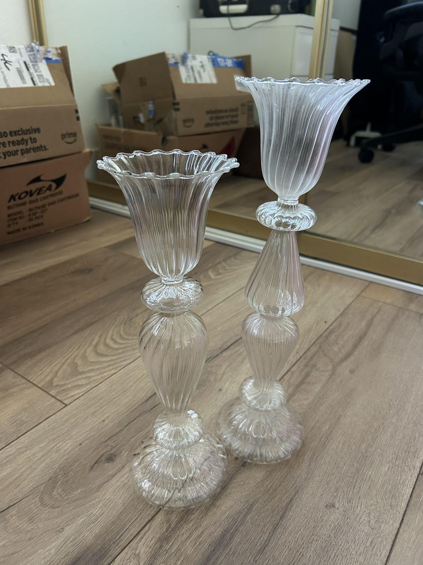 Glass Vases / Votive Holders
