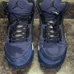 🔥 Jordan 5 Retro “Midnight Navy” Size 9/9.5- Great Condition! 🔥