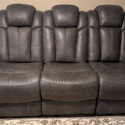 2 Piece Power Recliner Loveseat And Couch