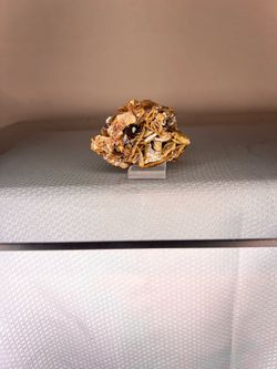 ch#322 Siderite Crystals w/ Chalcopyrite from Kaiwu Mine Hazhang Co China 120 g