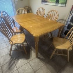 Dining Table And 7 Chairs