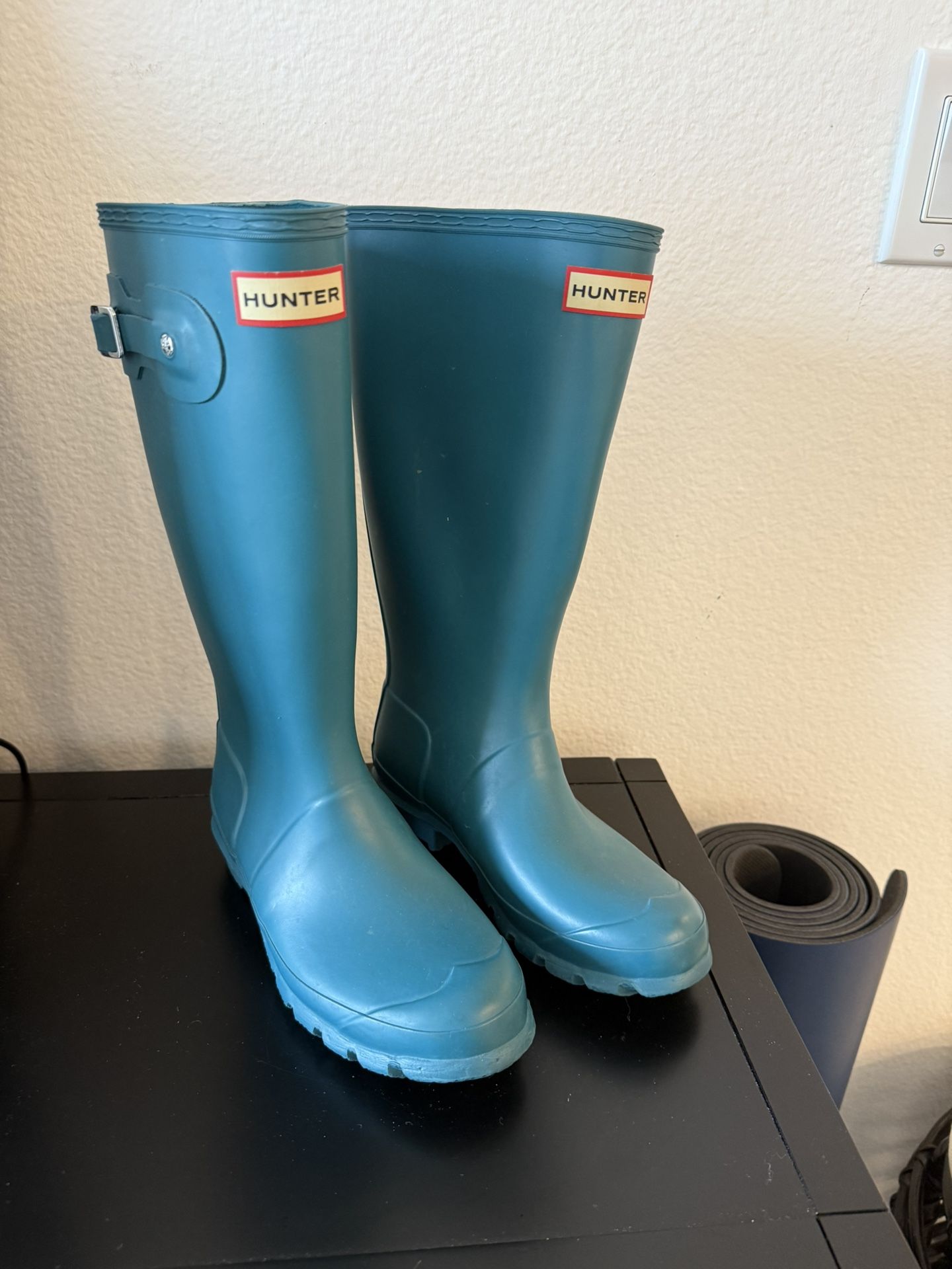 Hunter Big Kids Original Rain Boots, Size 35/36