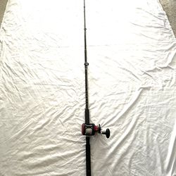 Brand new Berkley medium, heavy action, fishing reel with 7ft medium, heavy action, fishing rod