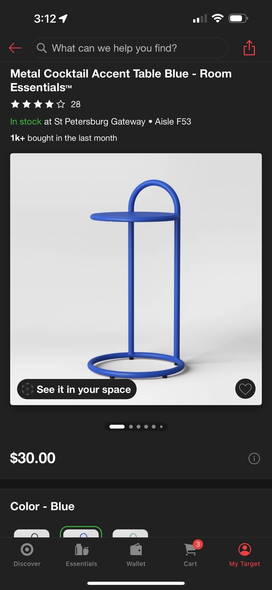 Accent Table