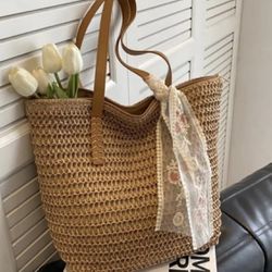 Hang Bag For Women’s Canvas Tote Summer Time.