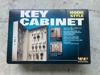 Key Cabinet 28 Hooks  With Combination Lock