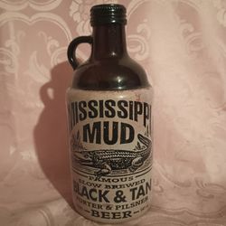 Mississippi Mud Brown Collectors Bottle 