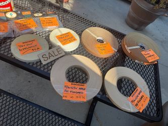 Glue & edge tape