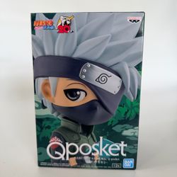 Hatake Kakashi Statue by BanPresto - Naruto Shippuden Series - Q Posket * New *
